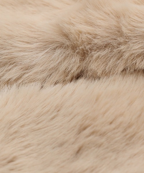 reca（レカ）の「フェイクファーマフラー（マフラー・レディース・ベージュ/ブラック/アイボリー・ONE SIZE）」の20枚目の写真