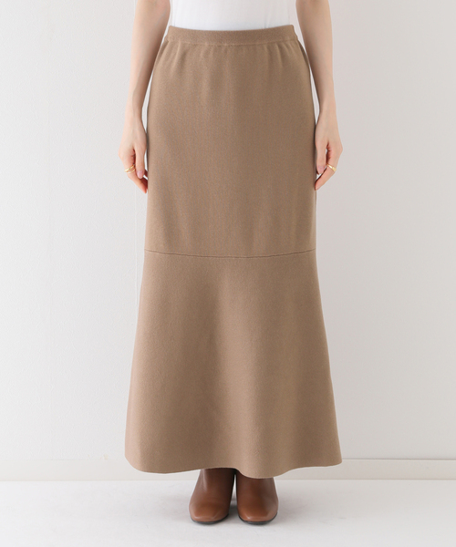 フレアマーメイドニットスカート