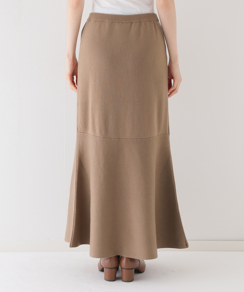 フレアマーメイドニットスカート