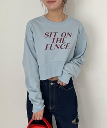 EPIMI E'PIMMY | レタリングロゴクロップドプルオーバー(スウェット)