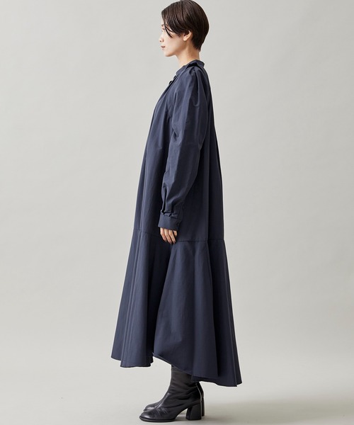 RUMCHE（ラムシェ）の「【RUMCHE/(ラム・シェ)】ボリュームスリーブドレス（ドレス・レディース・ネイビー・SMALL/MEDIUM）」の12枚目の写真