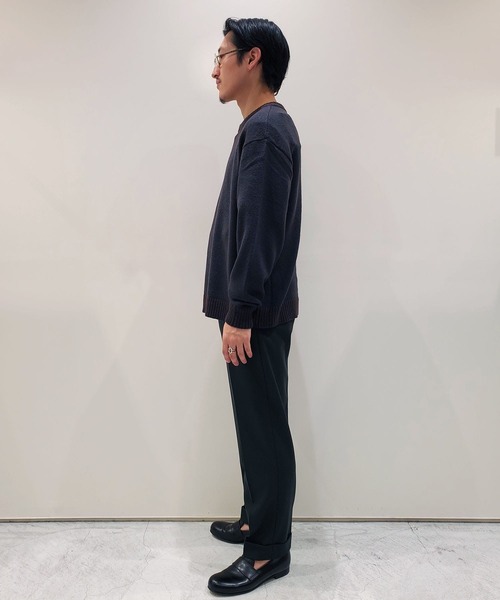 パンツ Markaware flat tapered trousers MARKAWARE / マーカウェア】FLAT TAPERED TROUSERS / フラット
