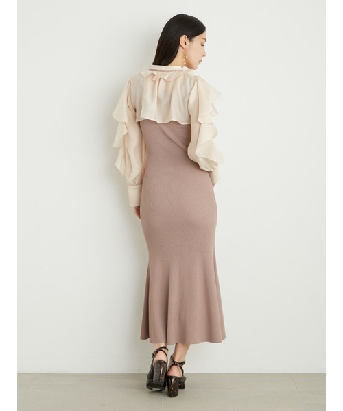 LILY BROWN（リリーブラウン）の「【限定サイズあり】ラッフルスリーブ