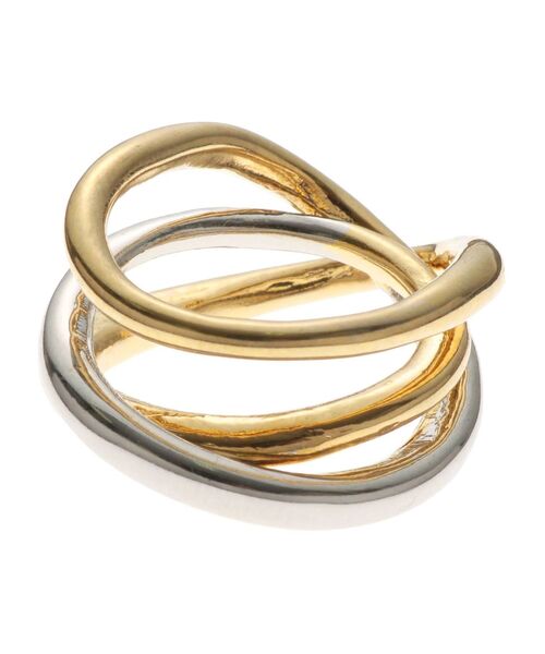 LAGUNAMOON（ラグナムーン）の「ミックスラインリング（ピアス（両耳用）・レディース・その他1・FREE）」の4枚目の写真