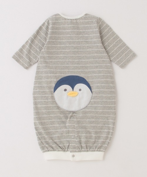 kladskap（クレードスコープ）の「お尻アニマル長袖2wayオール（その他ベビーウェア・キッズ・クリーム/トップグレー/ピンク・50-70cm）」の10枚目の写真