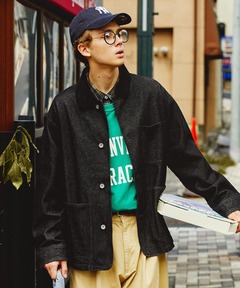 セール】GIORGIO BRATO ゴートスエード シャツブルゾン（ブルゾン