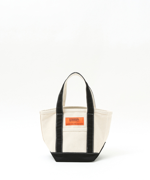 UNIVERSAL OVERALL(ユニバーサルオーバーオール)の「UNIVERSALOVERALL / ユニバーサルオーバーオール TOTE BAG (S)/ミニ トートバッグ(トートバッグ・メンズ・オレンジ/ブラック/ベージュ/ネイビー・フリー)」の5枚目の写真