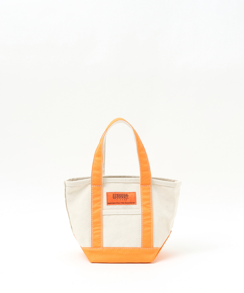 UNIVERSAL OVERALL(ユニバーサルオーバーオール)の「UNIVERSALOVERALL / ユニバーサルオーバーオール TOTE BAG (S)/ミニ トートバッグ(トートバッグ・メンズ・オレンジ/ブラック/ベージュ/ネイビー・フリー)」の12枚目の写真