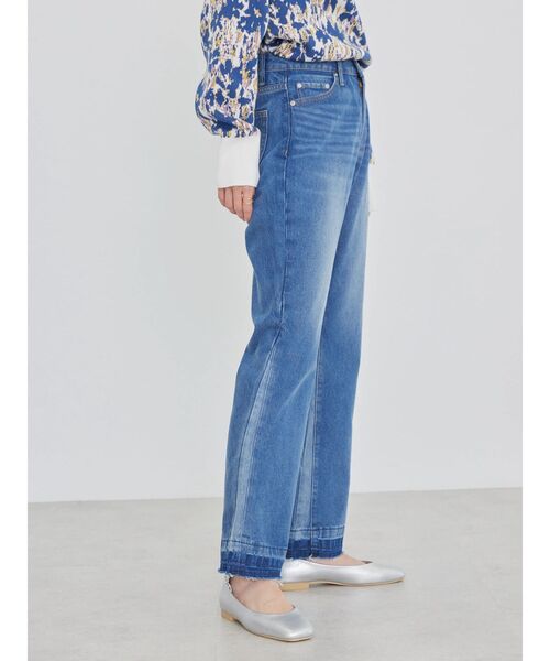 AMERICAN HOLIC（アメリカンホリック）の「フレアー切り替えデニム（デニムパンツ・レディース・ライトインディゴブルー・M/S/L）」の17枚目の写真