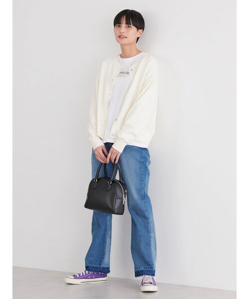 AMERICAN HOLIC（アメリカンホリック）の「フレアー切り替えデニム（デニムパンツ・レディース・ライトインディゴブルー・M/S/L）」の19枚目の写真