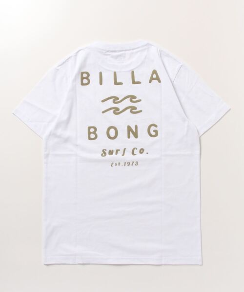 BILLABONG（ビラボン）の「BILLABONG/ビラボン CLEAN LOGO/ブランドロゴ バックプリントTシャツ/半袖Tシャツ BD011-204（Tシャツ/カットソー・メンズ・グリーン/ブラック/ベージュ/ホワイト×ネイビー/ホワイト×グリーン・XL/M/S/XXL/L）」の19枚目の写真
