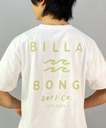 BILLABONG/ビラボン CLEAN LOGO/ブランドロゴ バックプリントTシャツ/半袖Tシャツ BD011-204