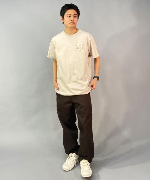 BILLABONG（ビラボン）の「BILLABONG/ビラボン CLEAN LOGO/ブランドロゴ バックプリントTシャツ/半袖Tシャツ BD011-204（Tシャツ/カットソー・メンズ・グリーン/ブラック/ベージュ/ホワイト×ネイビー/ホワイト×グリーン・XL/M/S/XXL/L）」の7枚目の写真