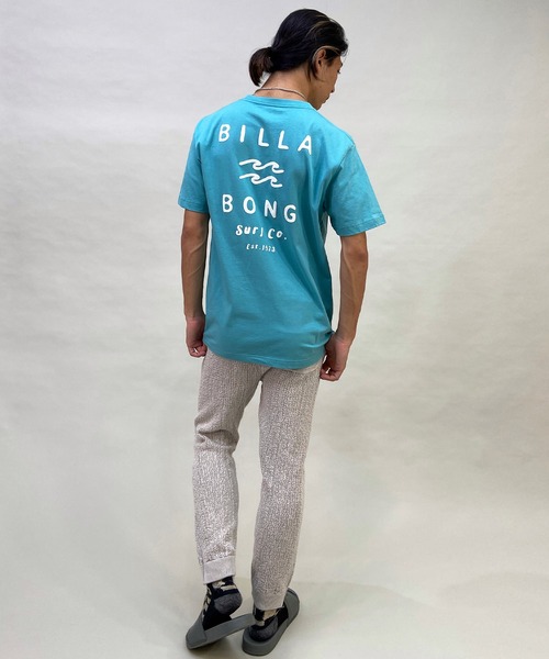 BILLABONG（ビラボン）の「BILLABONG/ビラボン CLEAN LOGO/ブランドロゴ バックプリントTシャツ/半袖Tシャツ BD011-204（Tシャツ/カットソー・メンズ・グリーン/ブラック/ベージュ/ホワイト×ネイビー/ホワイト×グリーン・XL/M/S/XXL/L）」の15枚目の写真