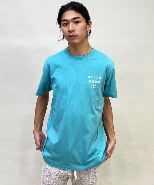 BILLABONG（ビラボン）の「BILLABONG/ビラボン CLEAN LOGO/ブランドロゴ バックプリントTシャツ/半袖Tシャツ BD011-204（Tシャツ/カットソー・メンズ・グリーン/ブラック/ベージュ/ホワイト×ネイビー/ホワイト×グリーン・XL/M/S/XXL/L）」の10枚目の写真