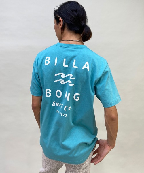 BILLABONG（ビラボン）の「BILLABONG/ビラボン CLEAN LOGO/ブランドロゴ バックプリントTシャツ/半袖Tシャツ BD011-204（Tシャツ/カットソー・メンズ・グリーン/ブラック/ベージュ/ホワイト×ネイビー/ホワイト×グリーン・XL/M/S/XXL/L）」の12枚目の写真