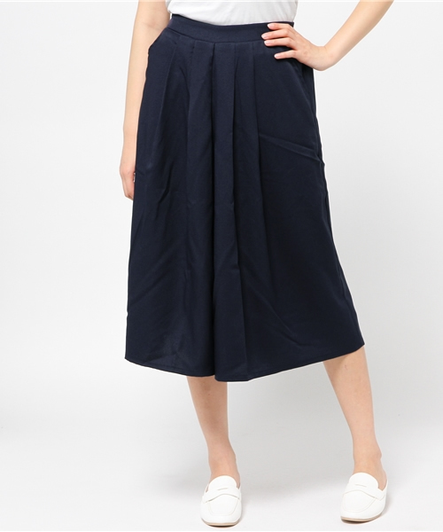 DAMMY(ダミー)の「DAMMY/タックガウチョ(その他パンツ・レディース・ネイビー/オフホワイト/ブラック・FREE)」の3枚目の写真