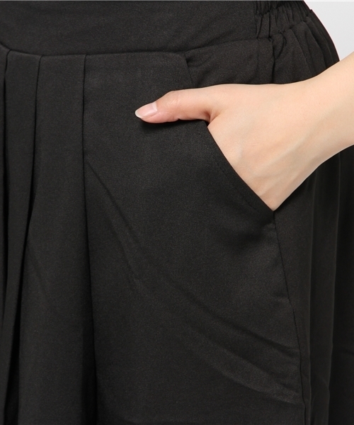 DAMMY(ダミー)の「DAMMY/タックガウチョ(その他パンツ・レディース・ネイビー/オフホワイト/ブラック・FREE)」の5枚目の写真