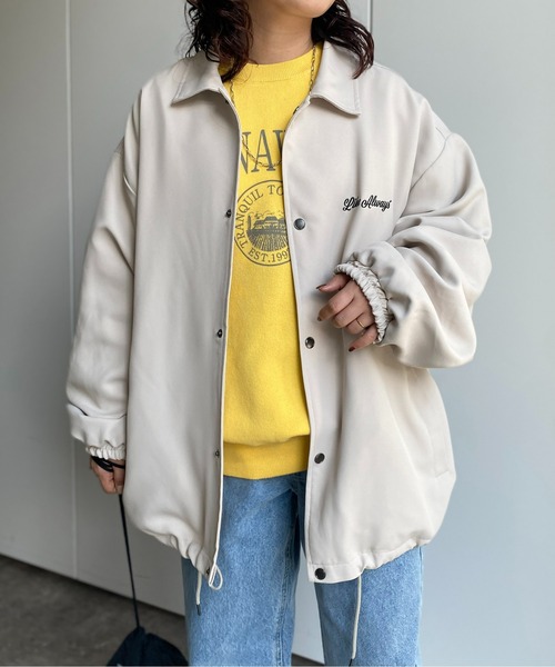 新品タグ付き ヴァンジャケット コーチジャケット ブルゾン バックロゴ ベージュ コーチジャケット(ベージュ) – NARITA THOMAS SIMPSON OFFICIAL STORE