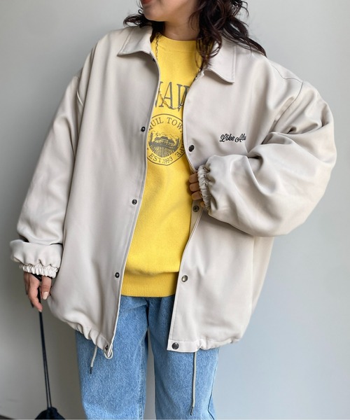 CPCM（シーピーシーエム）の「バック刺繍コーチジャケット（ブルゾン