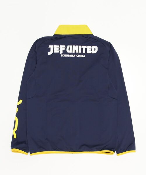 X-girl（エックスガール）の「WEリーグ|JEF ICL TRAINING JERSEY TOP/ジェフユナイテッド市原・千葉レディース/JEF UNITED/トレーニングジャージ（スポーツグッズ・レディース・ネイビー/ブラック・SMALL/MEDIUM/LARGE/O/XO）」の3枚目の写真