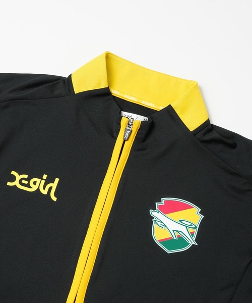 X-girl（エックスガール）の「WEリーグ|JEF ICL TRAINING JERSEY TOP/ジェフユナイテッド市原・千葉レディース/JEF UNITED/トレーニングジャージ（スポーツグッズ・レディース・ネイビー/ブラック・SMALL/MEDIUM/LARGE/O/XO）」の16枚目の写真