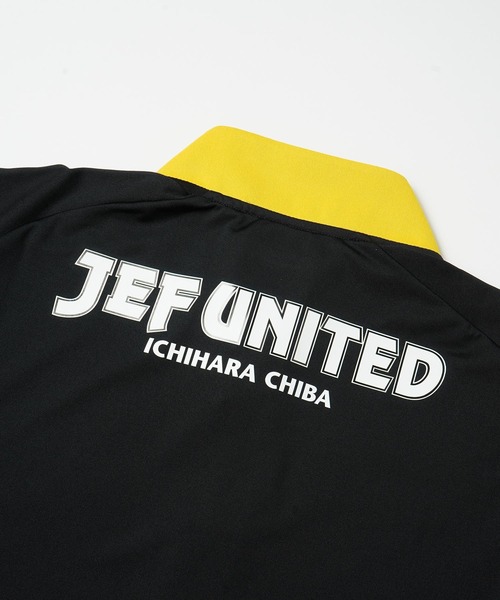 X-girl（エックスガール）の「WEリーグ|JEF ICL TRAINING JERSEY TOP/ジェフユナイテッド市原・千葉レディース/JEF UNITED/トレーニングジャージ（スポーツグッズ・レディース・ネイビー/ブラック・SMALL/MEDIUM/LARGE/O/XO）」の6枚目の写真
