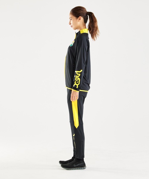 X-girl（エックスガール）の「WEリーグ|JEF ICL TRAINING JERSEY TOP/ジェフユナイテッド市原・千葉レディース/JEF UNITED/トレーニングジャージ（スポーツグッズ・レディース・ネイビー/ブラック・SMALL/MEDIUM/LARGE/O/XO）」の11枚目の写真