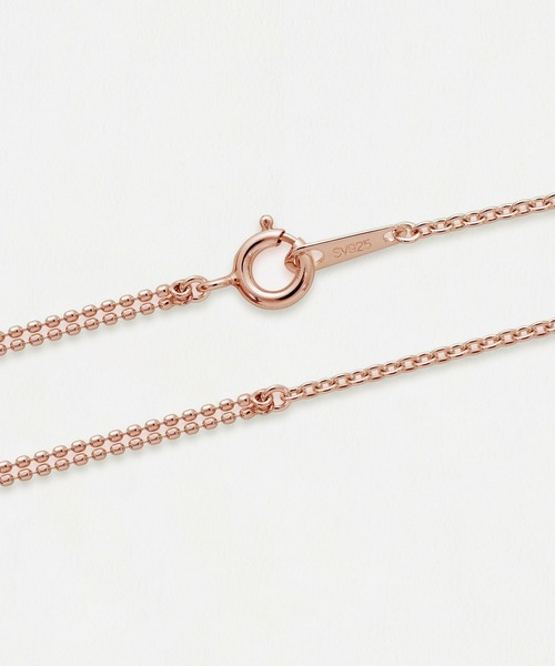 ESTELLE（エステール）の「シルバー ブレスレット ESTELLE/エステール（ブレスレット・レディース・ピンク・18cm）」の4枚目の写真