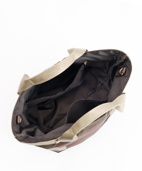 COOCO（クーコ）の「テープハンドル迷彩柄２ＷＡＹミニトートバッグ（トートバッグ・レディース・カーキ/グレー・9）」の16枚目の写真