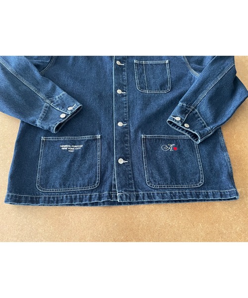 A.en Heart Denim Coverall