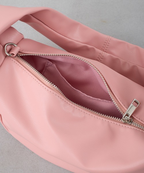 CIAOPANIC TYPY(チャオパニックティピー)の「ハーフムーンワンハンドルバッグ(ハンドバッグ・レディース・アイボリー/ブラック/ピンク/ブルー・ONE SIZE)」の13枚目の写真