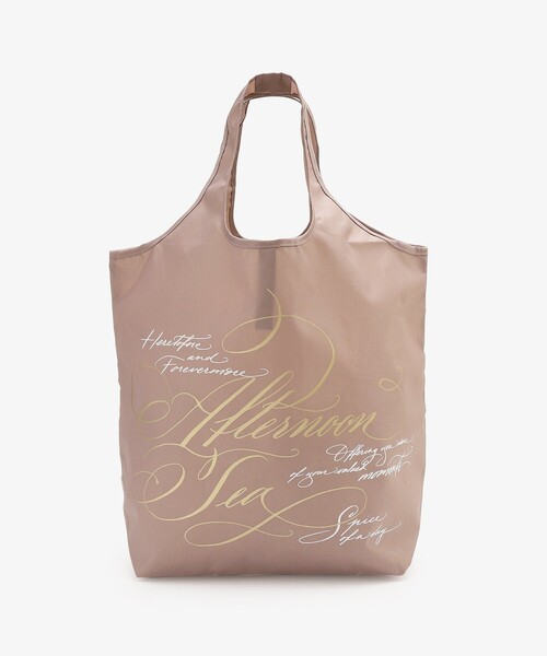 ロゴショッピングラップバッグ/ヴェロニカ・ハリム（エコバッグ/サブ