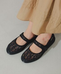 ALBEROLA × B:MING by BEAMS / 別注 レース フラットシューズ