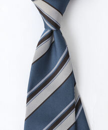 NOLLEY'S goodman | Fossati ヘビーツイルストライプネクタイ italian fabric(ネクタイ)