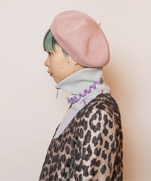 VINTAGE PAINTED BERET(ONESIZE BLACK): ベレー｜帽子通販