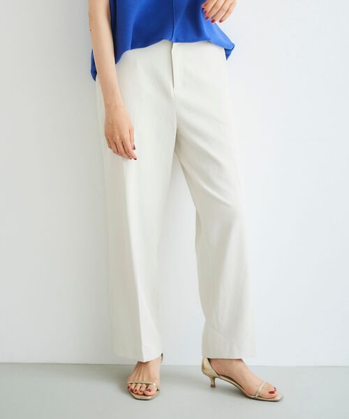 【セール】シェルタリングセンタープレスパンツ（その他パンツ）｜le.coeur blanc（ルクールブラン）