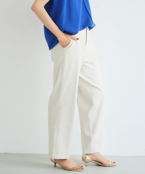 【セール】シェルタリングセンタープレスパンツ（その他パンツ）｜le.coeur blanc（ルクールブラン）