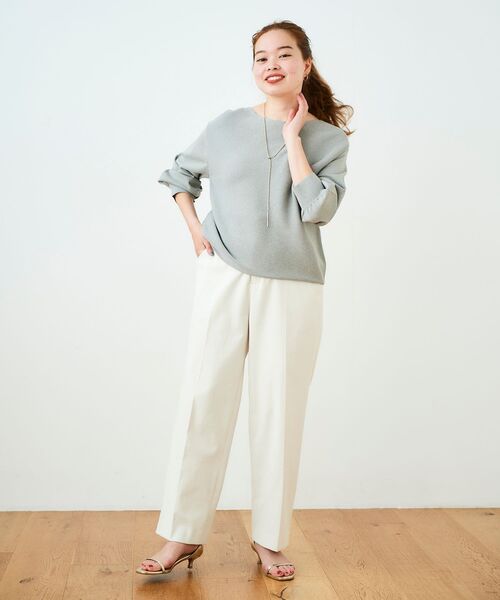 【セール】シェルタリングセンタープレスパンツ（その他パンツ）｜le.coeur blanc（ルクールブラン）