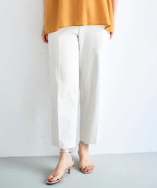 【セール】シェルタリングセンタープレスパンツ（その他パンツ）｜le.coeur blanc（ルクールブラン）