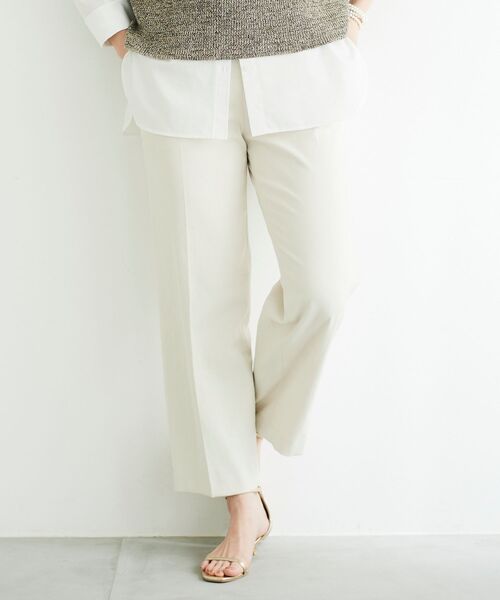 【セール】シェルタリングセンタープレスパンツ（その他パンツ）｜le.coeur blanc（ルクールブラン）