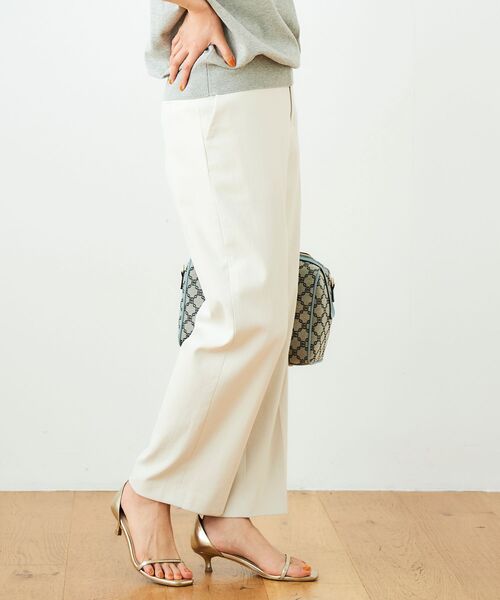 【セール】シェルタリングセンタープレスパンツ（その他パンツ）｜le.coeur blanc（ルクールブラン）