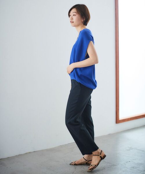 【セール】シェルタリングセンタープレスパンツ（その他パンツ）｜le.coeur blanc（ルクールブラン）