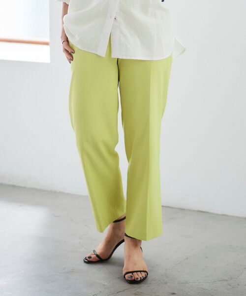 【セール】シェルタリングセンタープレスパンツ（その他パンツ）｜le.coeur blanc（ルクールブラン）