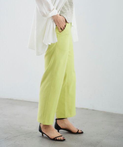 【セール】シェルタリングセンタープレスパンツ（その他パンツ）｜le.coeur blanc（ルクールブラン）