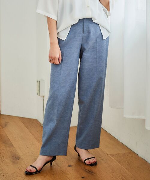 【セール】シェルタリングセンタープレスパンツ（その他パンツ）｜le.coeur blanc（ルクールブラン）