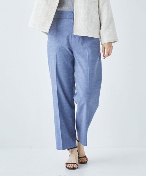 【セール】シェルタリングセンタープレスパンツ（その他パンツ）｜le.coeur blanc（ルクールブラン）