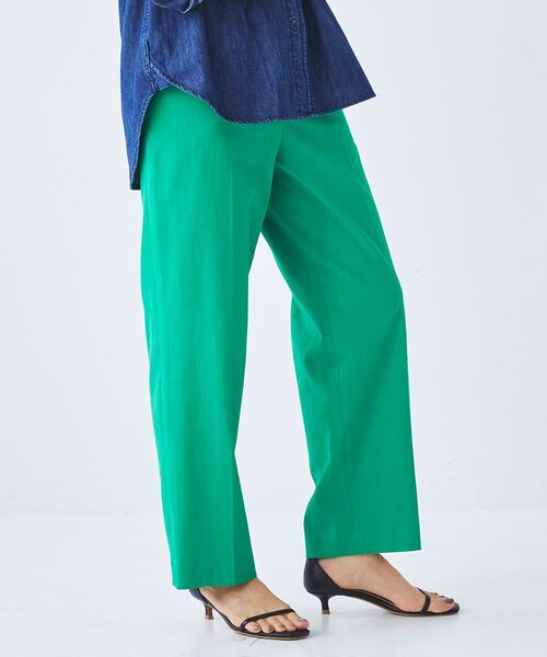 【セール】シェルタリングセンタープレスパンツ（その他パンツ）｜le.coeur blanc（ルクールブラン）