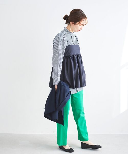 【セール】シェルタリングセンタープレスパンツ（その他パンツ）｜le.coeur blanc（ルクールブラン）