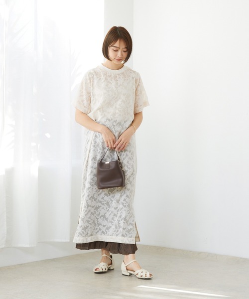 menue（メヌエ）の「ローヒール ストラップサンダル（サンダル・レディース・ベージュ/ブラウン/ブラック/アイボリー・XS/M/L/3L/S/LL）」の11枚目の写真